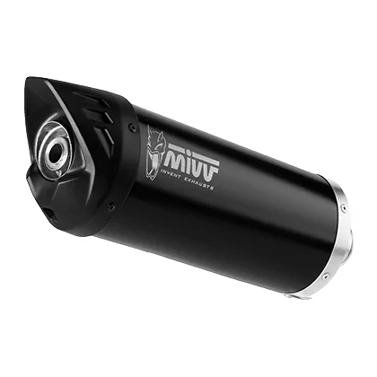 Mivv Sport Exhaust Full System Black Piaggio VESPA SPRINT 150 3V