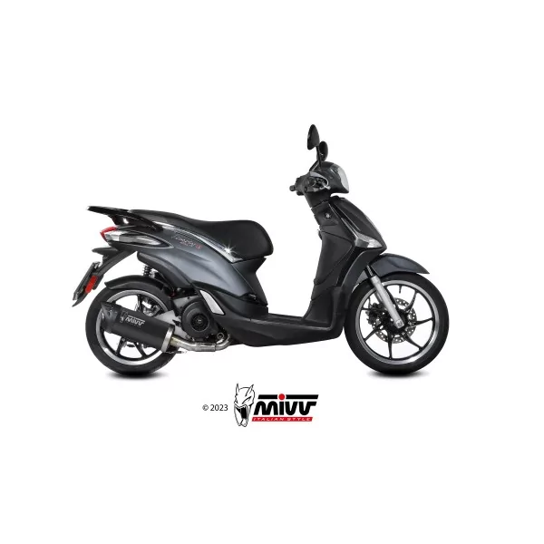 Mivv Echappement Sport Complet Noir Piaggio LIBERTY 125
