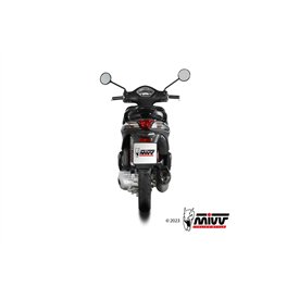 Mivv Echappement Sport Complet Noir Piaggio LIBERTY 125