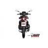 Mivv Sport Exhaust Full System Black Piaggio MEDLEY 125 S