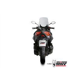 Mivv Echappement Sport Complet Noir Yamaha X-MAX 125