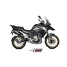 Mivv OVAL Black carbon end cap QJ Motor SRT 700 / X