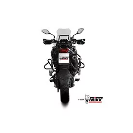 Mivv OVAL Black carbon end cap QJ Motor SRT 700 / X