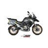 Mivv OVAL Black carbon end cap QJ Motor SRT 700 / X