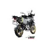 Mivv OVAL Black carbon end cap QJ Motor SRT 700 / X