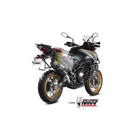 Mivv OVAL Nero fondello carbonio QJ Motor SRT 800 S / X / SX