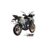 Mivv OVAL Schwarz Carbon-Endkappe QJ Motor SRT 800 S / X / SX