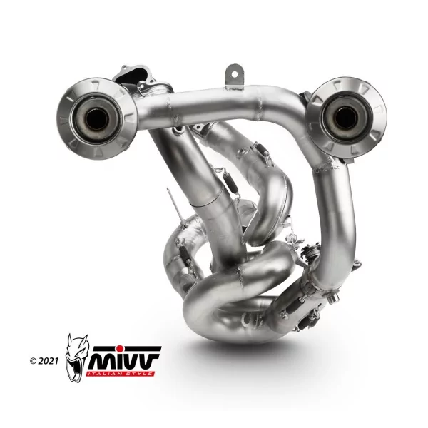 Mivv Scarico Sportivo Completo Titanio Ducati PANIGALE V2