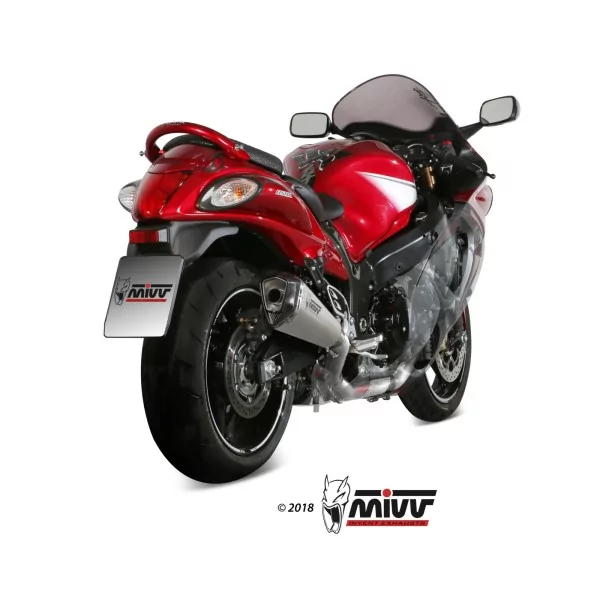 Mivv Scarico Sportivo Completo Titanio Integrale Suzuki GSX-R 1300 HAYABUSA