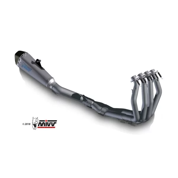 Mivv Scarico Sportivo Completo Titanio Integrale Suzuki GSX-R 1300 HAYABUSA