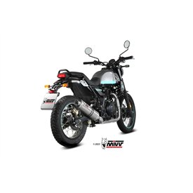 Mivv OVAL Inox Royal Enfield SCRAM 411