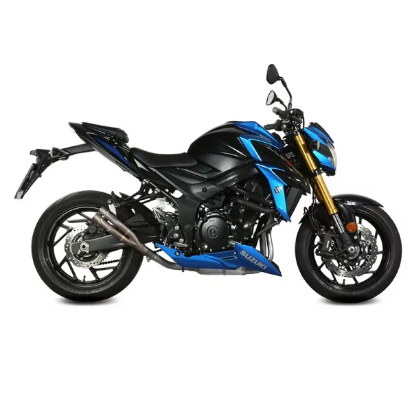Mivv DOUBLE GUN Edelstahl Suzuki GSX-S 750