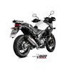 Mivv Komplette Sport-Auspuffanlage Titan Carbon-Endkappe Suzuki V-STROM 650