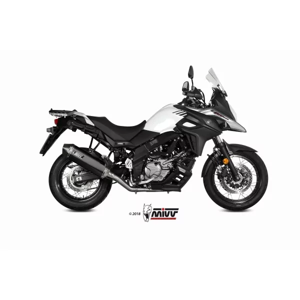 Mivv Escape Deportivo Completo Negro Suzuki V-STROM 650