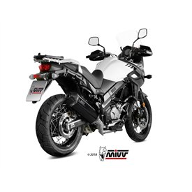 Mivv Escape Deportivo Completo Negro Suzuki V-STROM 650