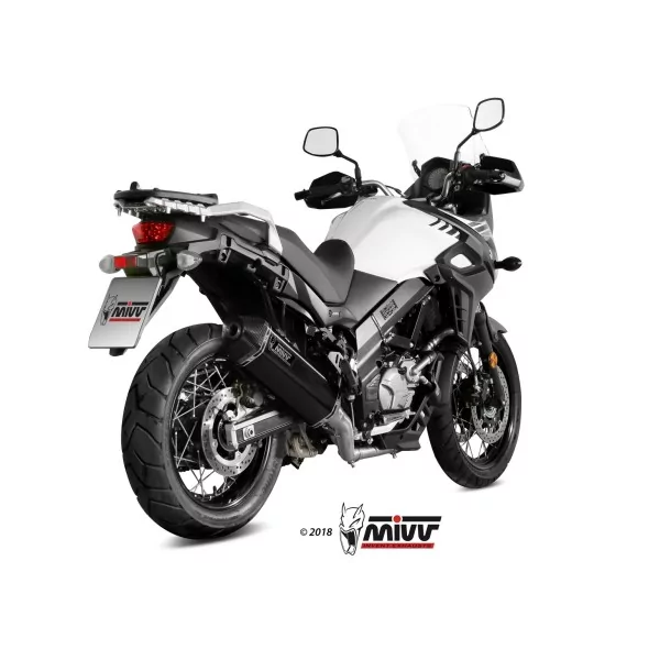 Mivv Escape Deportivo Completo Negro Suzuki V-STROM 650