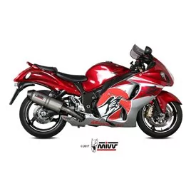 Mivv OVAL Titane fond carbone Suzuki GSX-R 1300 HAYABUSA