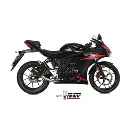 Mivv Scarico Sportivo Completo Carbonio Suzuki GSX-R 125