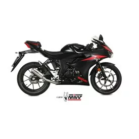 Mivv Escape Deportivo Completo Inox Suzuki GSX-R 125