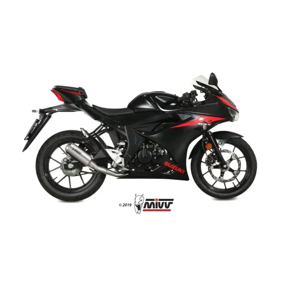 Mivv Echappement Sport Complet Inox Suzuki GSX-R 125