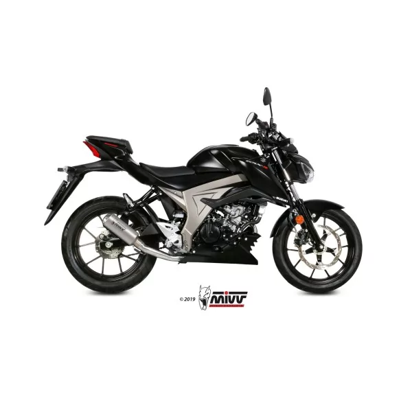 Mivv Scarico Sportivo Completo Inox Suzuki GSX-S 125