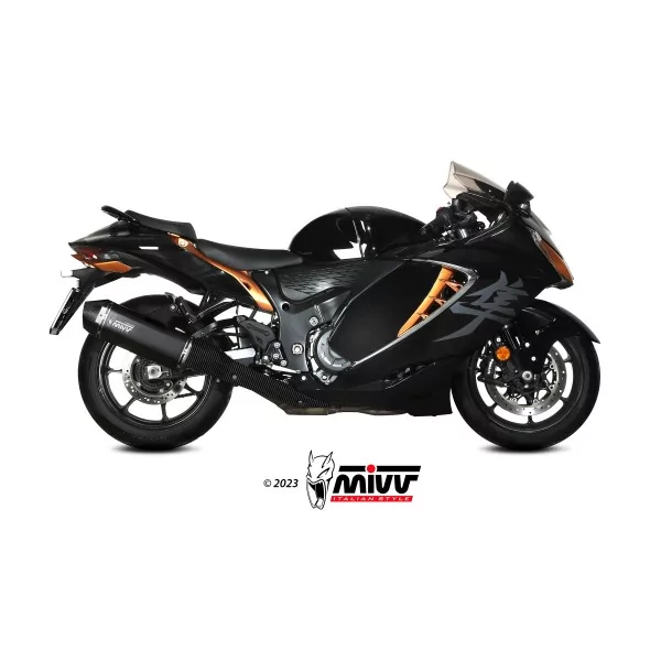 Mivv SPEED EDGE Black Titanium Suzuki GSX-R 1300 HAYABUSA
