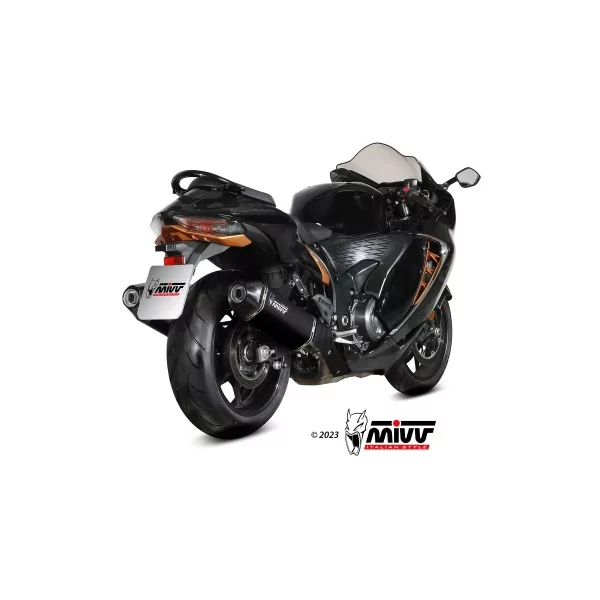 Mivv SPEED EDGE Black Titanium Suzuki GSX-R 1300 HAYABUSA