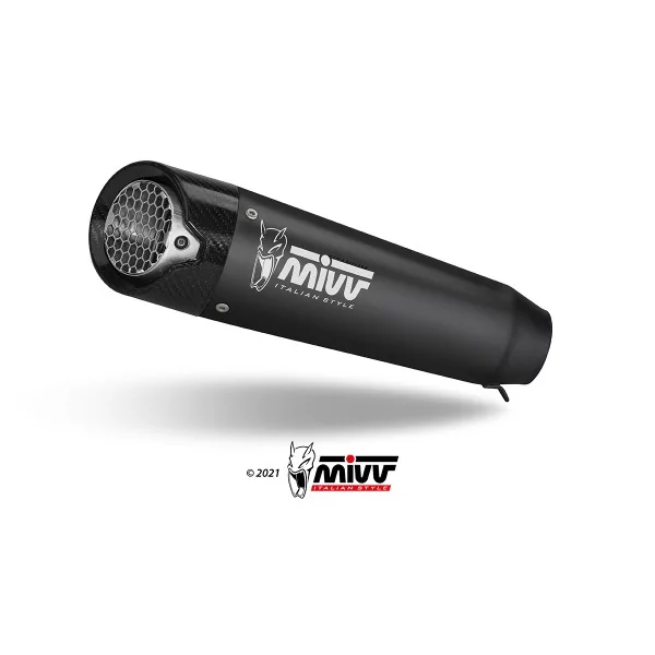 Mivv Escape Deportivo Completo Negro Suzuki GSX-8S