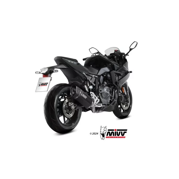 Mivv Escape Deportivo Completo Negro Suzuki GSX-8R