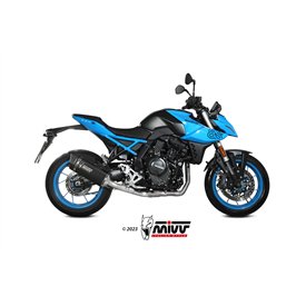 Mivv Escape Deportivo Completo Negro Suzuki GSX-8S