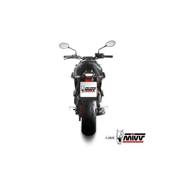 Mivv Komplette Sport-Auspuffanlage Schwarz Suzuki GSX-8S