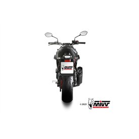 Mivv Komplette Sport-Auspuffanlage Schwarz Suzuki GSX-8S