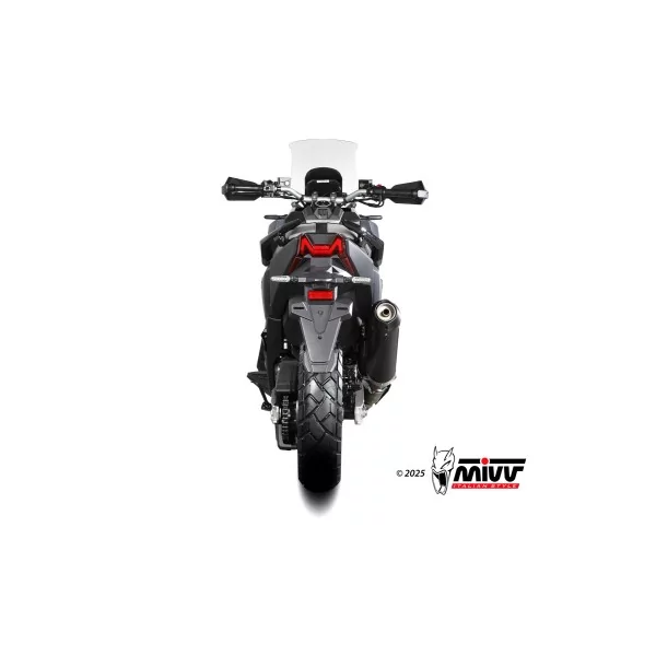 Mivv OVAL Black carbon end cap Sym ADX TG 400