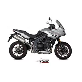 Mivv OVAL Titanio fondello carbonio Triumph TIGER 1050 SPORT