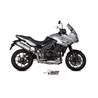 Mivv OVAL Titanio fondello carbonio Triumph TIGER 1050 SPORT