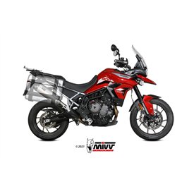 Mivv OVAL Titanio fondo carbono Triumph TIGER 900 / GT / PRO / RALLY