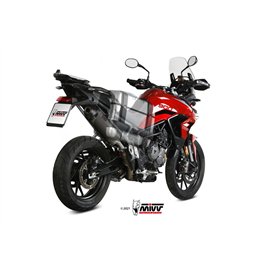 Mivv OVAL Titanio fondo carbono Triumph TIGER 900 / GT / PRO / RALLY
