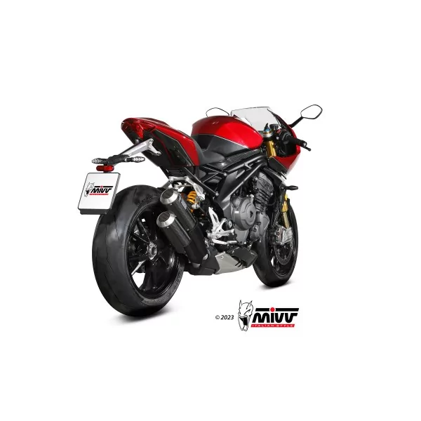 Mivv MK3 Carbone Triumph SPEED TRIPLE 1200 RR / RS