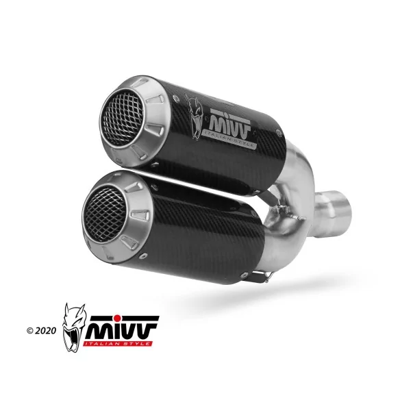 Mivv MK3 Carbone Triumph SPEED TRIPLE 1200 RR / RS