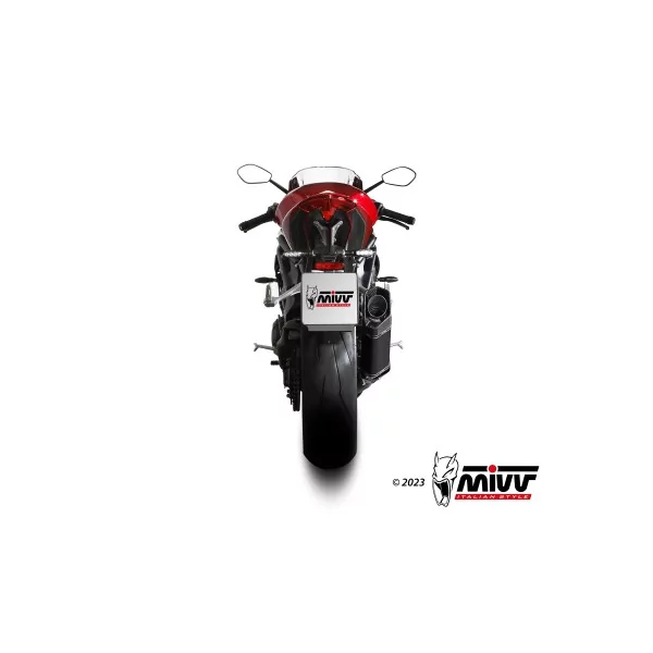 Mivv SR-1 Schwarzes Titan Triumph SPEED TRIPLE 1200 RR / RS