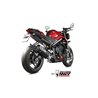 Mivv Scarico Sportivo Completo Titanio Nero Triumph STREET TRIPLE 765 R / RS