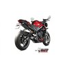 Mivv Sport Exhaust Full System Black Triumph STREET TRIPLE 765 R / RS