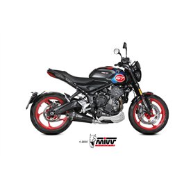 Mivv Komplette Sport-Auspuffanlage Schwarz Triumph TRIDENT 660