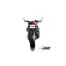 Mivv Escape Deportivo Completo Titanio Negro Triumph STREET TRIPLE 765 R / RS
