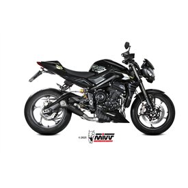 Mivv Echappement Sport Complet Noir Triumph STREET TRIPLE 765 R / RS