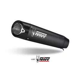 Mivv Komplette Sport-Auspuffanlage Schwarz Triumph STREET TRIPLE 765 R / RS