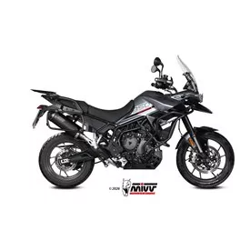 Mivv OVAL Nero fondello carbonio Triumph TIGER 850 SPORT