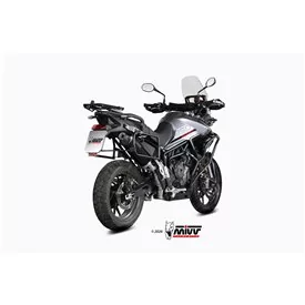 Mivv OVAL Nero fondello carbonio Triumph TIGER 850 SPORT