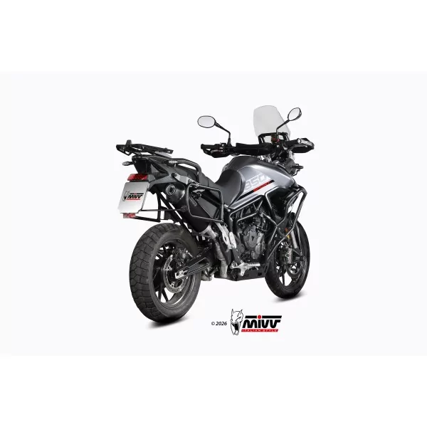 Mivv OVAL Nero fondello carbonio Triumph TIGER 850 SPORT