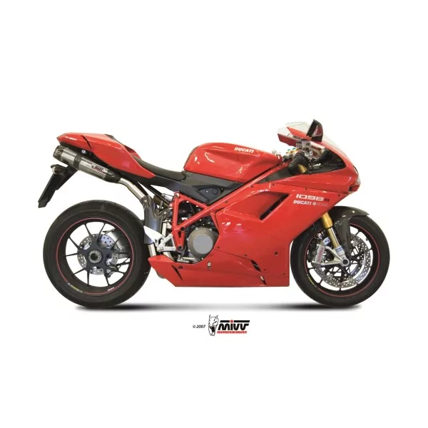 Mivv SUONO Edelstahl Ducati 1098